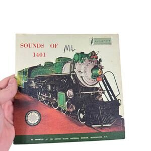 Vintage Smithsonian Institute 1960s Sounds of 1401 Vinyl‎ Record